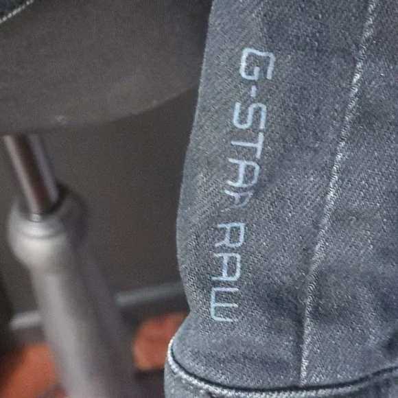 G Star RAW Women Arc Pilot 3D Padded Jacket Dark Wash Denim XS Small NWT $210 - Picture 11 of 14